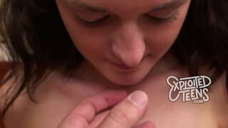 Teen cum pigtails dat caput in eam primum porn