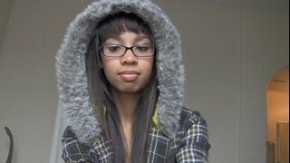 Cute asian teen footjob