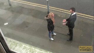 Pascals subslut aurkezten zakarra anal