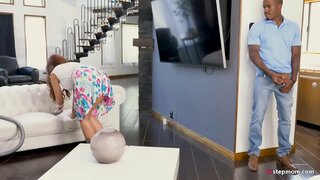 ���หญ่สีดำไอ้จ้อนการตามหา solace กับเซ็กซี่เหมือน MILF